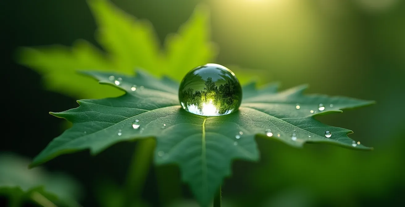 Représentation symbolique du processus d'autophagie cellulaire activé par le jeûne